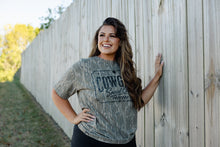 Load image into Gallery viewer, KVS Cowgirl Social Club Mossy Oak Tee