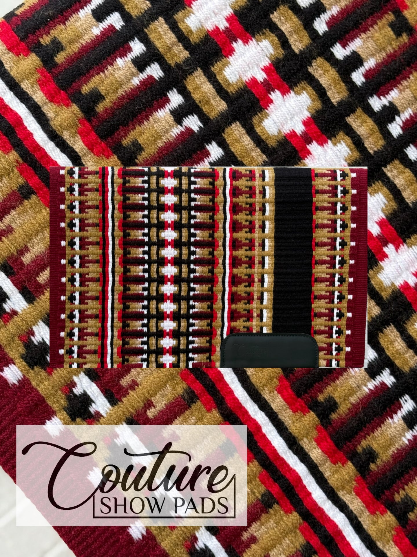 Ruby Saddle Couture Show Pad