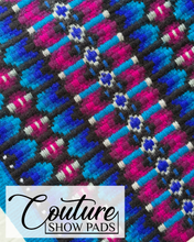 Load image into Gallery viewer, Blue Velvet Bloom Couture Show Pad
