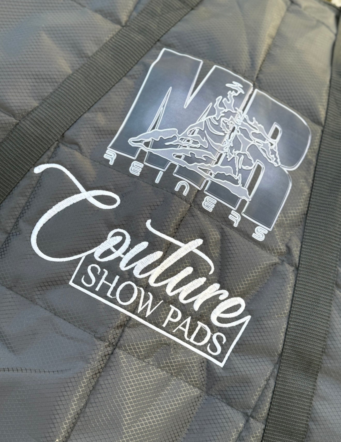 Customized Couture Show Pad Bag - 2 Logos