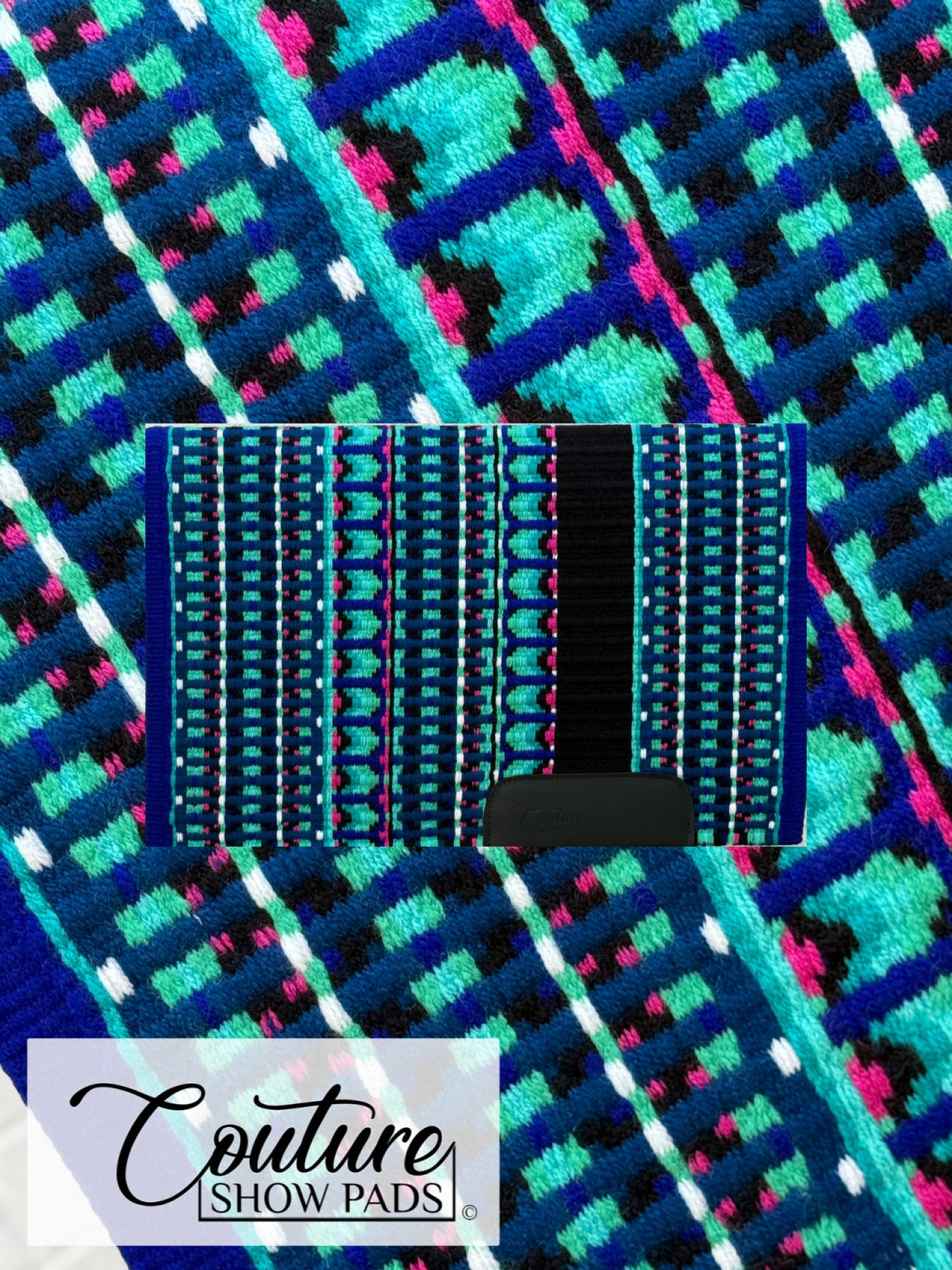 Trailblazer Teal Couture Show Pad