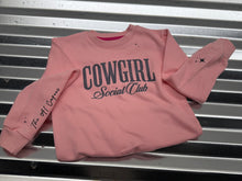Load image into Gallery viewer, Cowgirl Social Club Kids Crewneck
