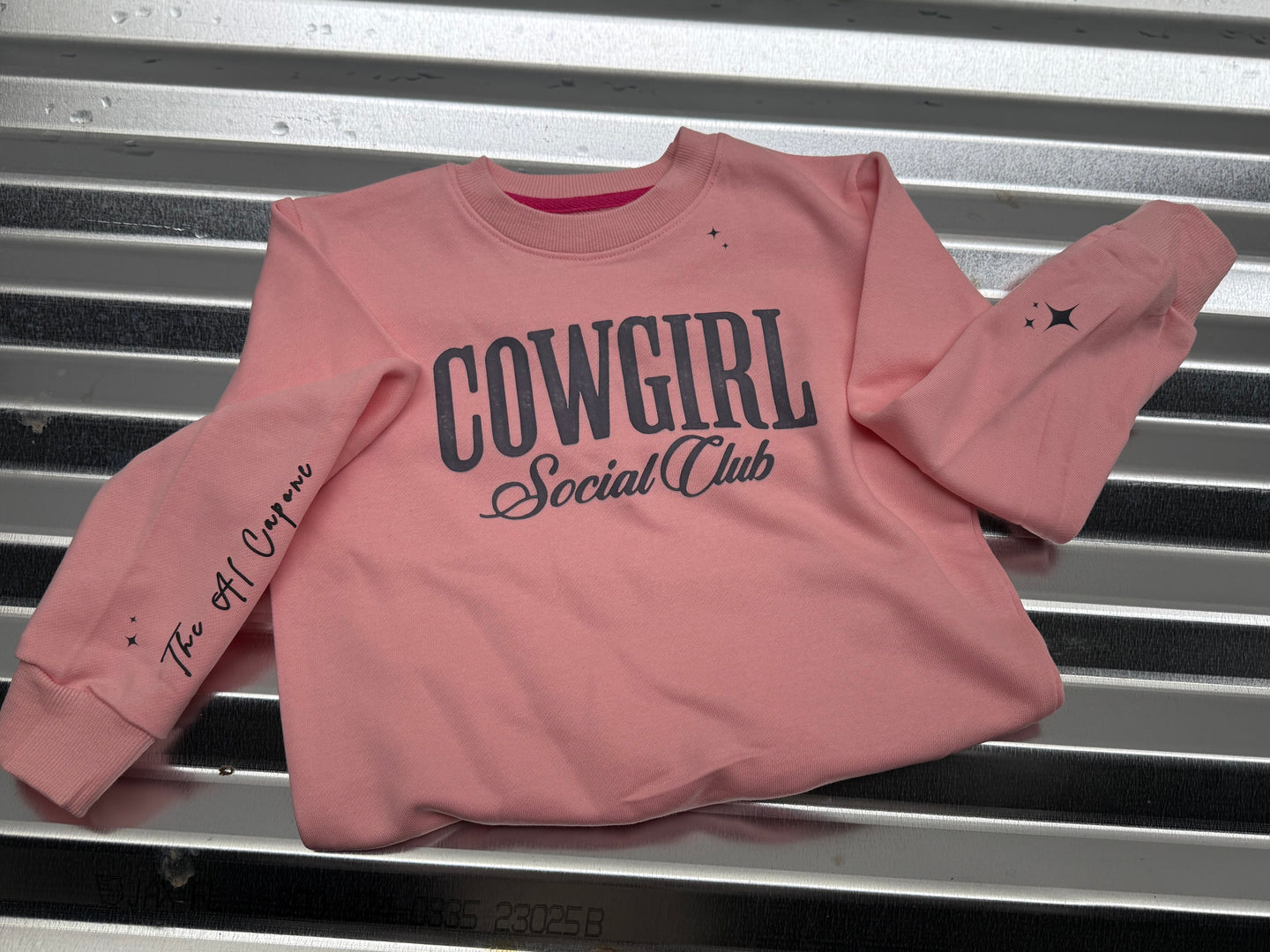 Cowgirl Social Club Kids Crewneck