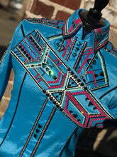 Load image into Gallery viewer, Blue Confetti Day Shirt
