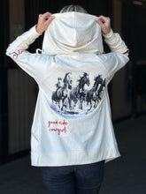 Load image into Gallery viewer, Die Hard Cowgirl Hooded Zip-Up Jacket
