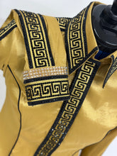 Load image into Gallery viewer, *Day Shirt* Gold Base, Full Sleeve with Black and Gold Key Details
