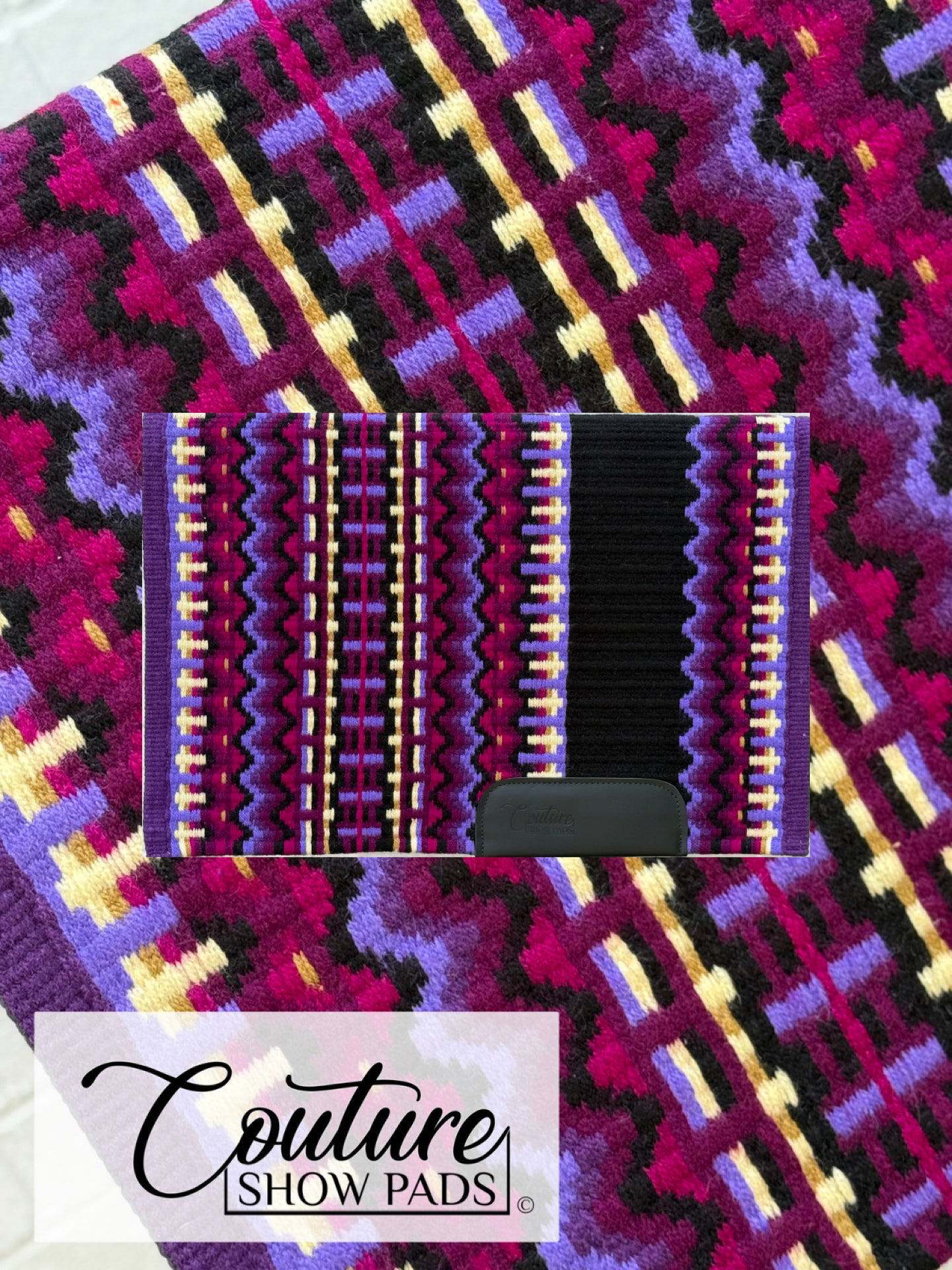 Purple Charm Couture Show Pad