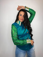 Load image into Gallery viewer, *Day Shirt* Emerald and Gold
