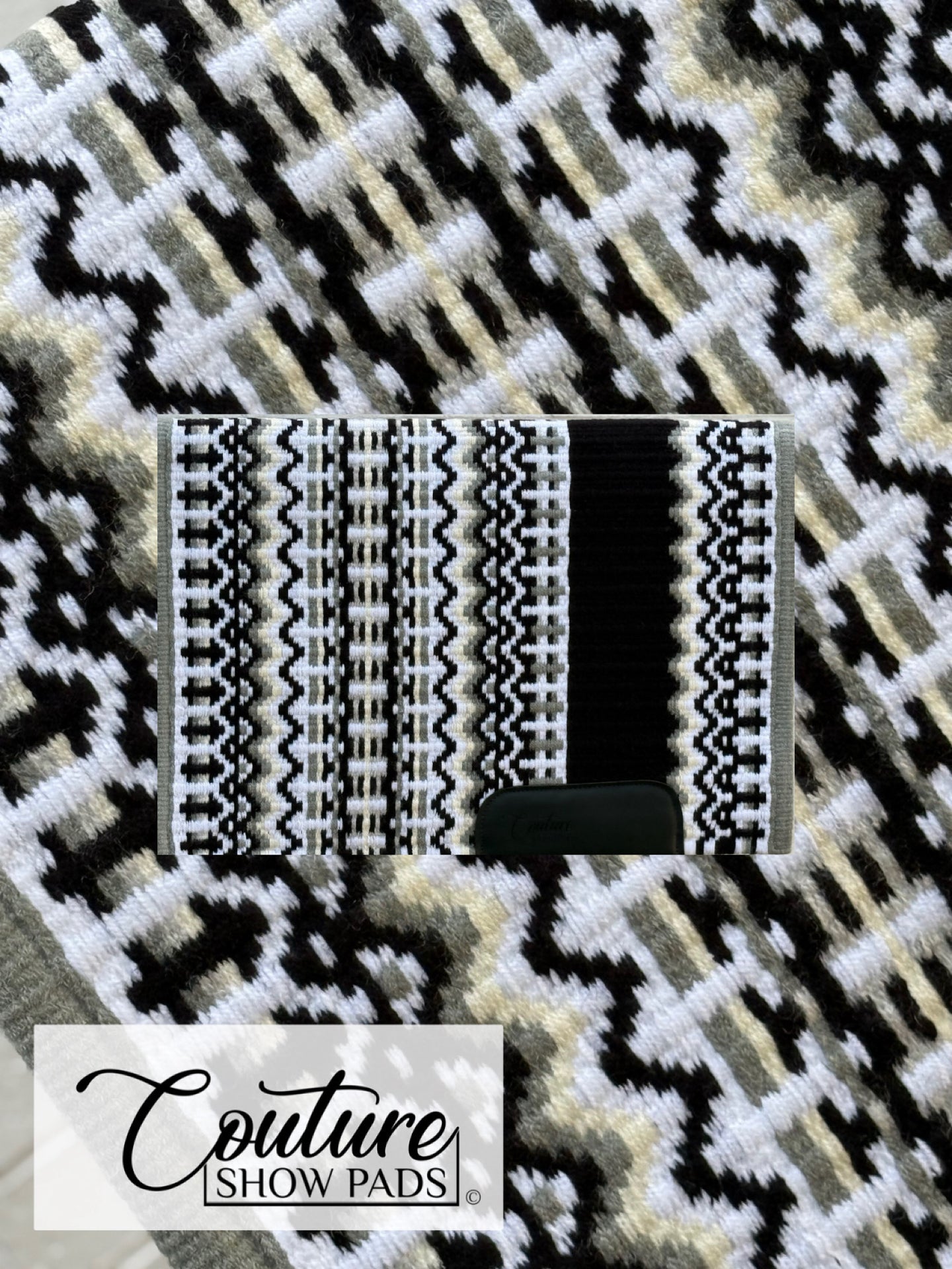 Gunmetal Glamour Couture Show Pad