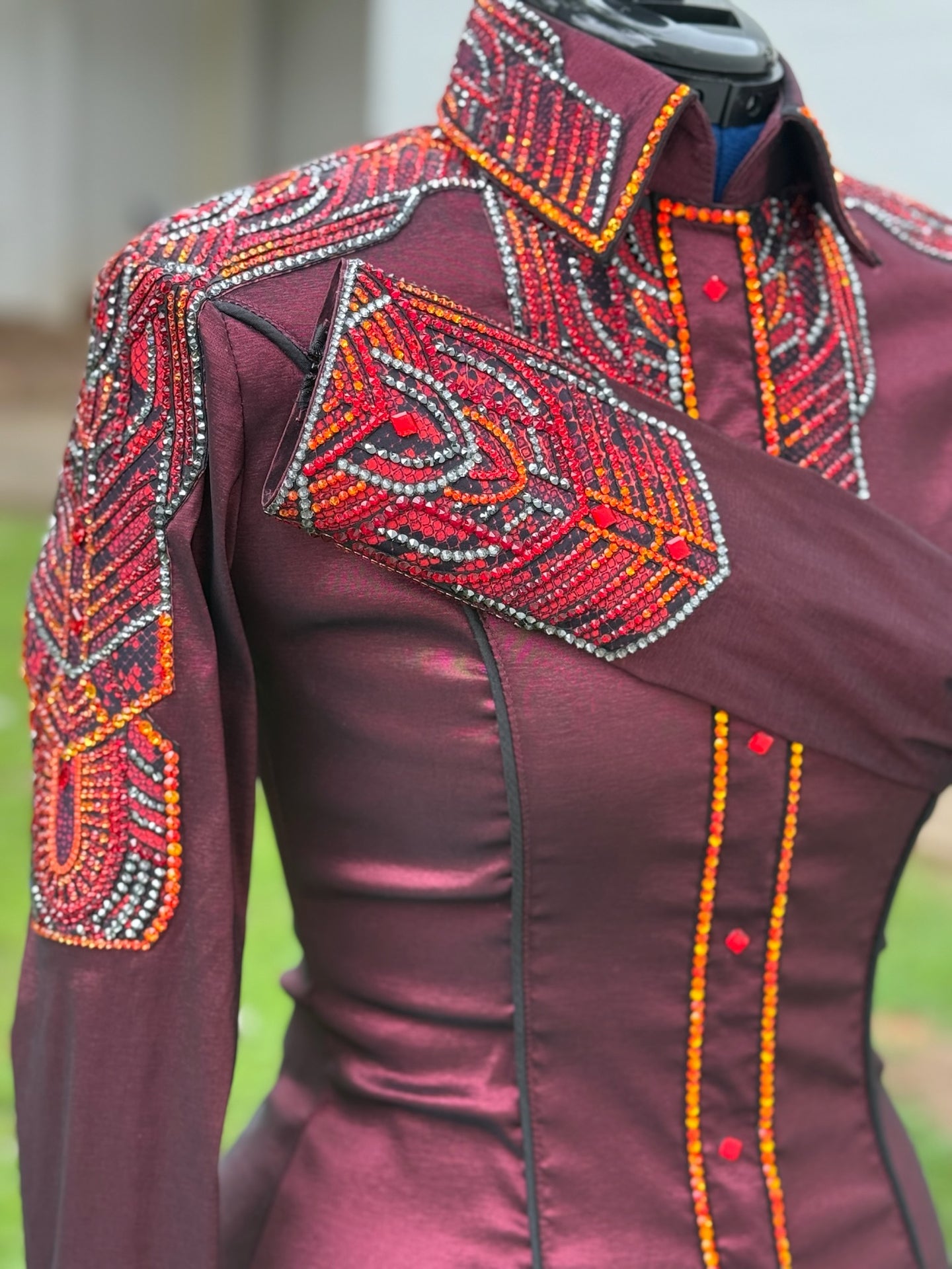 Sunset Blaze Day Shirt
